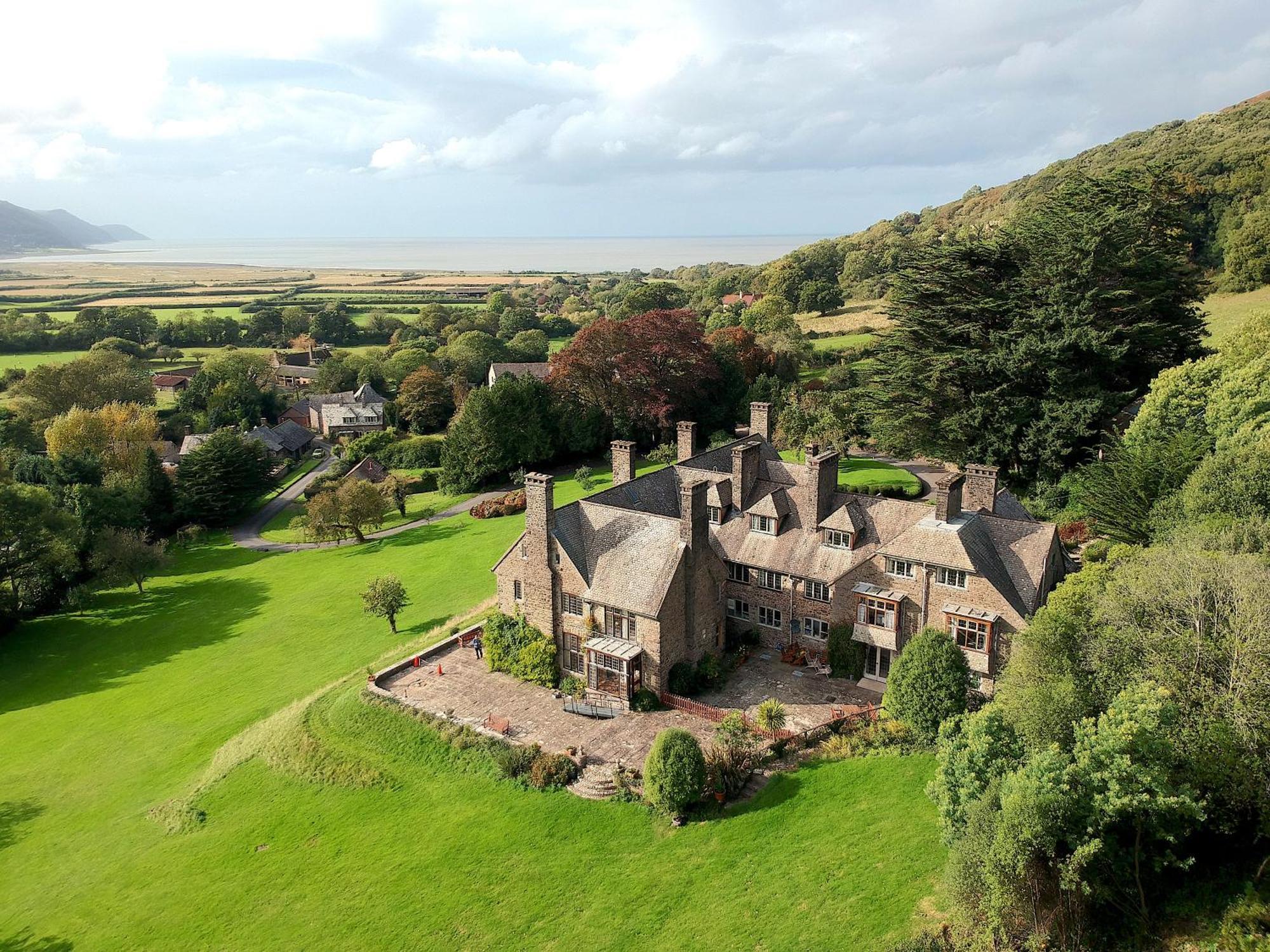 Luxury Bed And Breakfast At Bossington Hall In Exmoor, Somerset Porlock Exterior foto